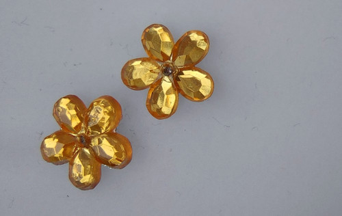 Ohrringe strass glitzer - ohrringe, topas
