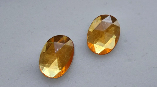 Ohrringe strass glitzer topas - ohrringe,