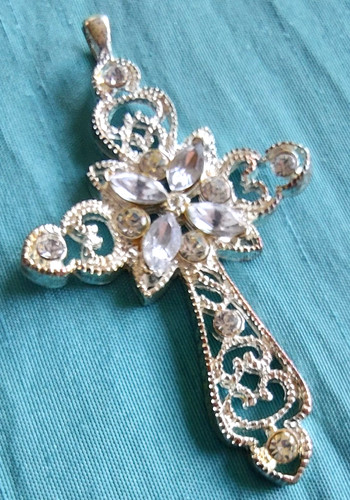 Kettenanhänger strass glitzer - kettenanhänger,