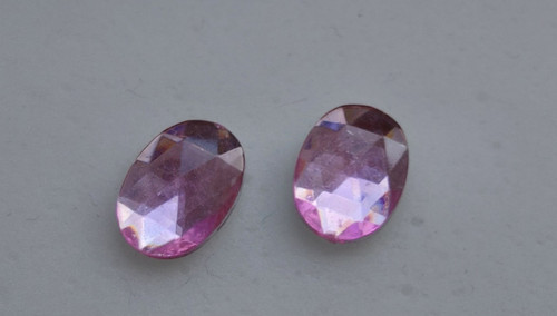 Ohrringe strass glitzer - glitzer, rosa