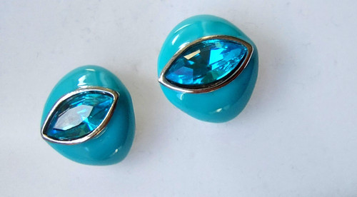 Ohrringe strass glitzer - ohrringe,