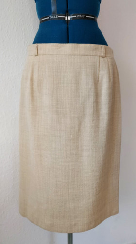 Rock bleistiftrock beige - bleistiftrock,