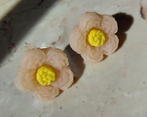 Ohrringe blumen pastell - blumen,