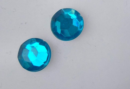 Ohrringe strass glitzer topas - glitzer,