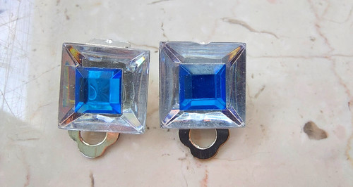 Ohrclips strass glitzer - ohrclips,