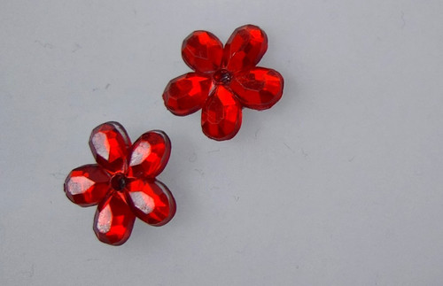 Ohrringe strass glitzer kirsch - strass,