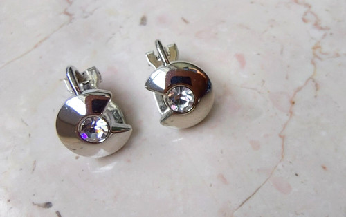 Ohrclips strass glitzer - strass,